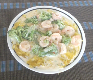 Shrimp Alfredo for Diabetics